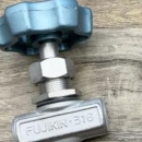 日本渠道 fujikin 富士金 阀门 afmo-40r-14d-w  us-33pa-r  手动角式针阀